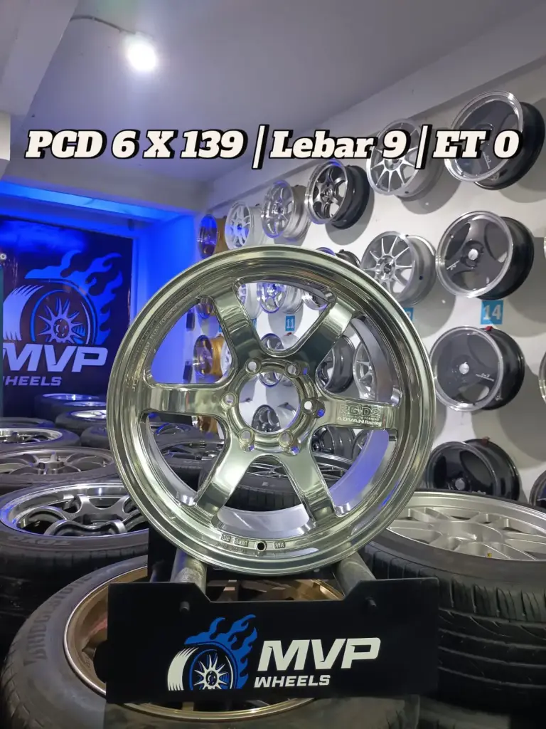 ADVAN RGD2 R18 HIGH POLISH - JF LUXURY