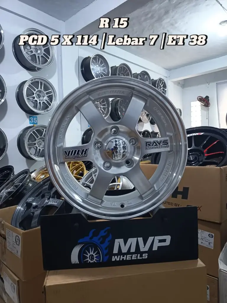 TE37 R15 Polish - Pcd 5x114 - JF Luxury