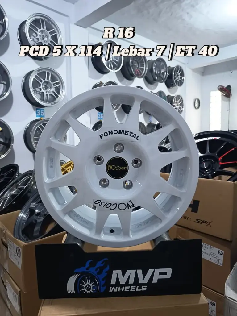 EVO CORSE R16 Putih - Pcd 5x114 - RH Performance