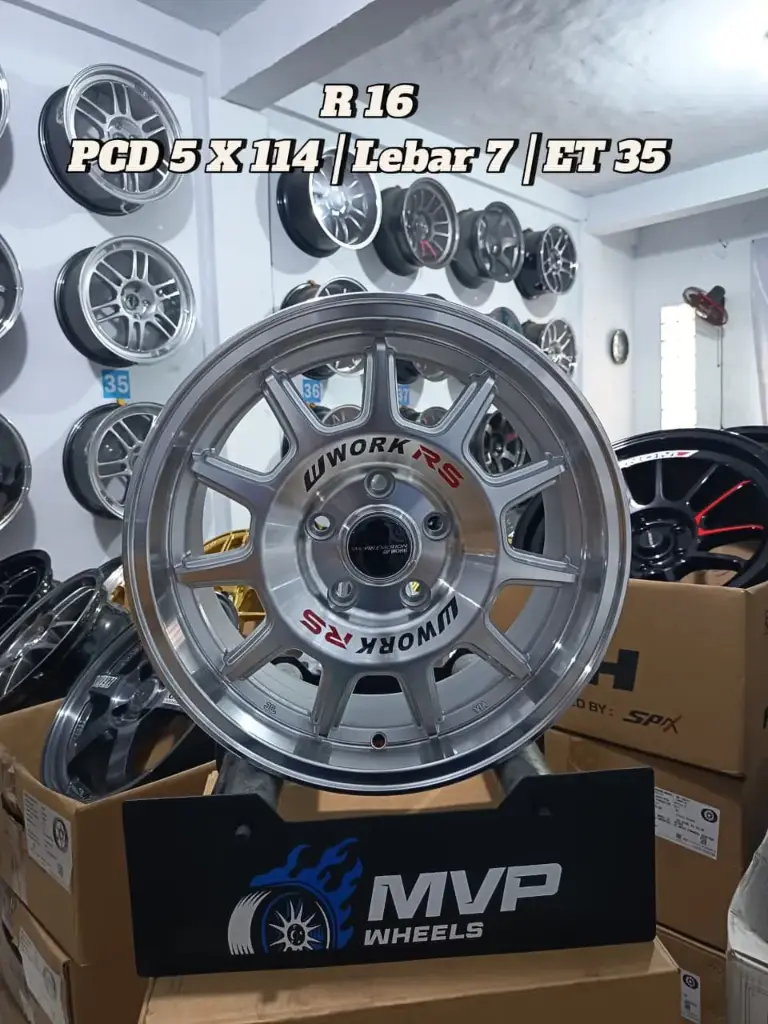 Work RS R16 Polish - Pcd 5x114 - JF Luxury 