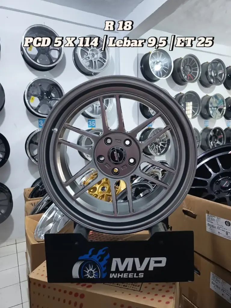 Rpf R18 Hyper Black - Pcd 5x114 - JF Luxury