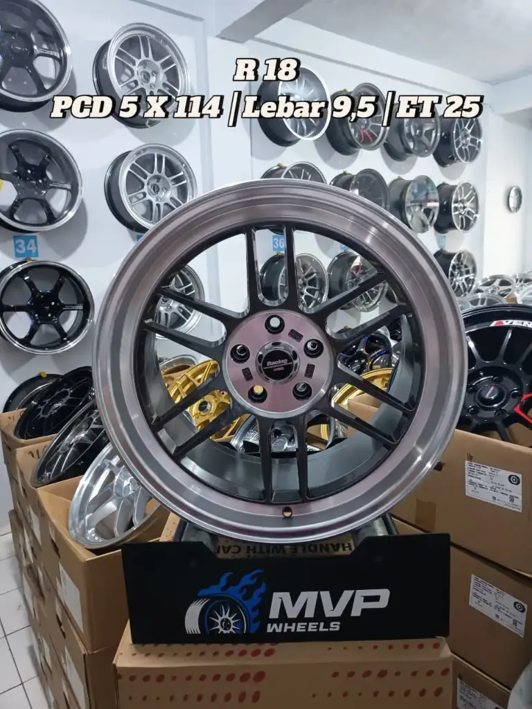 Rpf R18 Grey Polish - Pcd 5x114 