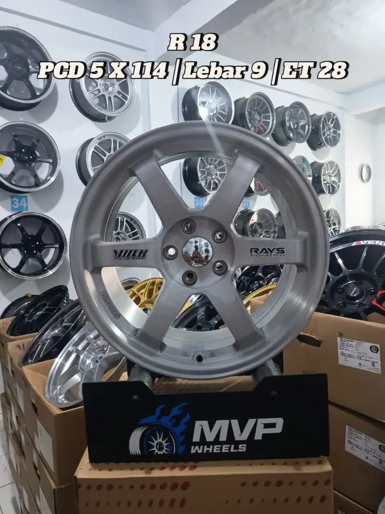 TE37 R18 High Polish - Pcd 5x114 - JF Luxury