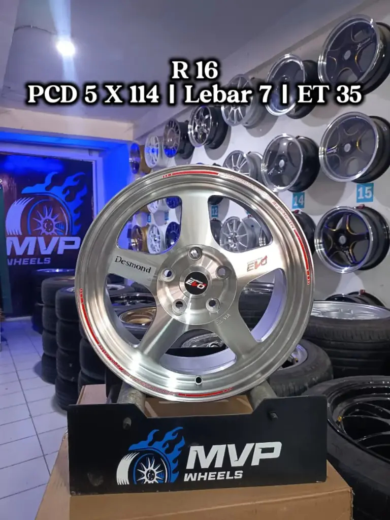 Evo Regamaster R16 Polish - Pcd 5x114 - RH Performance