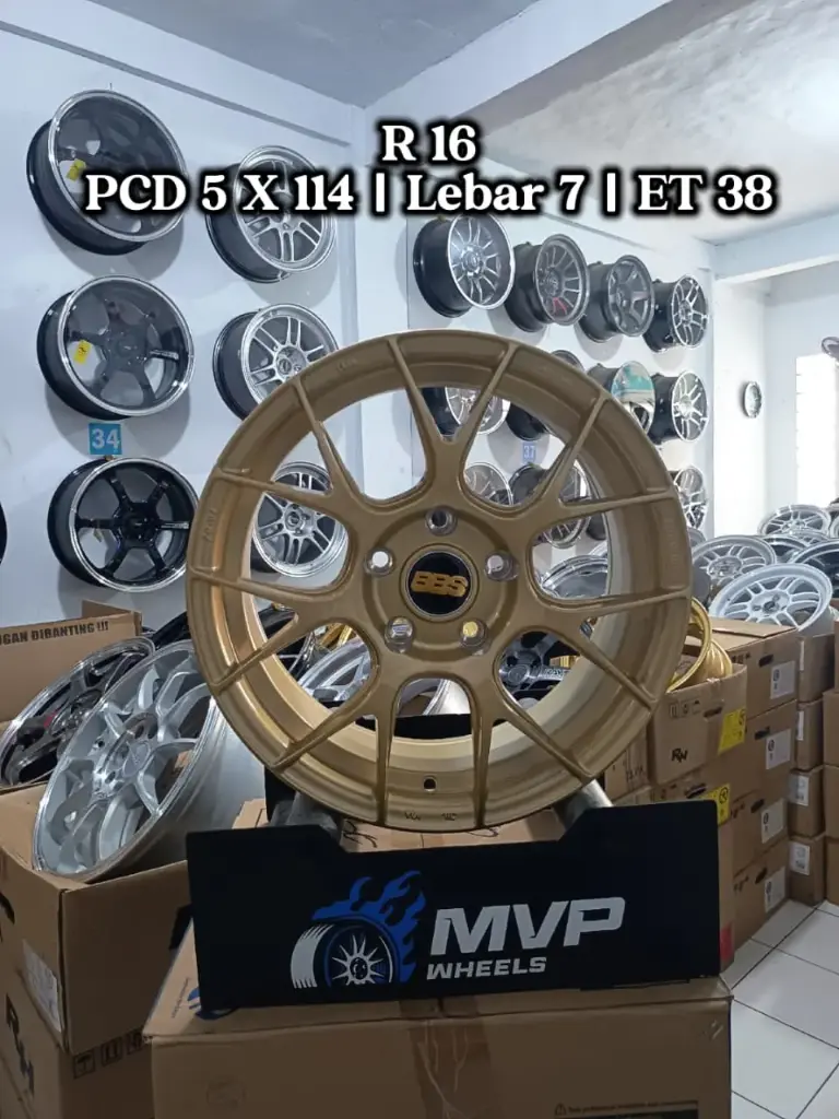 BBS R16 Gold - Pcd 5x114 - JF Luxury