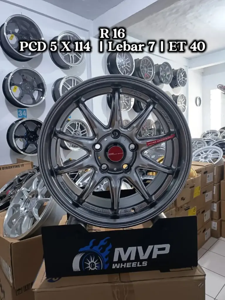 ZR10 R16 Hyper Black - PCD 5X114 - RH Performance