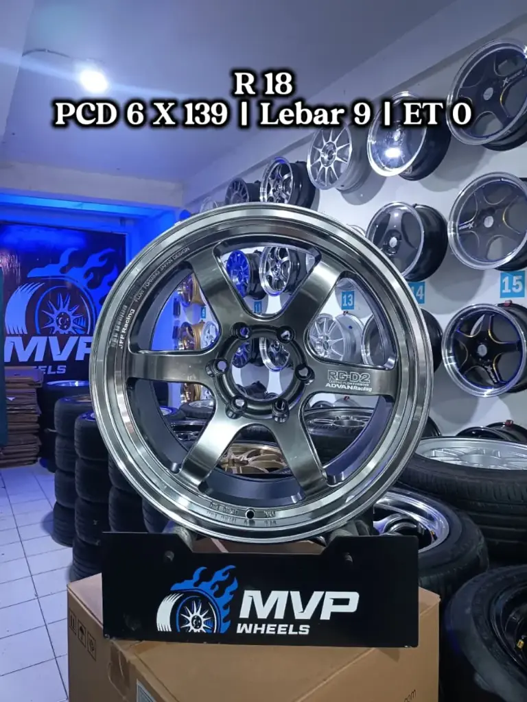 Advan RGD2 R18 Hyper Black Lips Polish - PCD 6X139