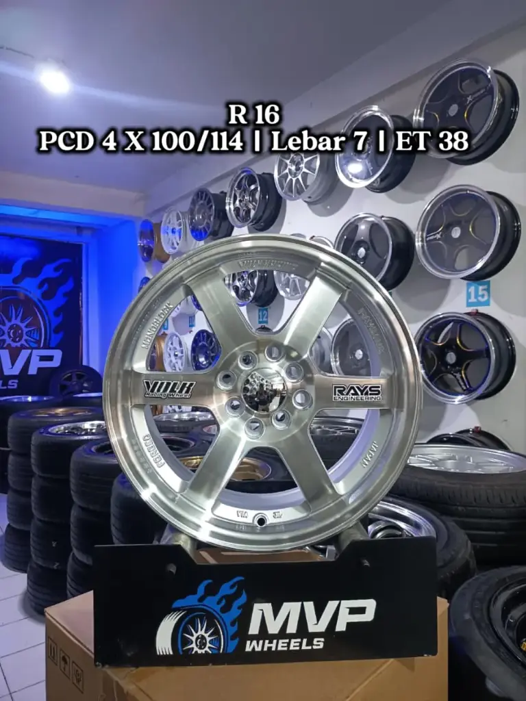 TE37 R16 Polish - PCD 4x100/114 - JF Luxury