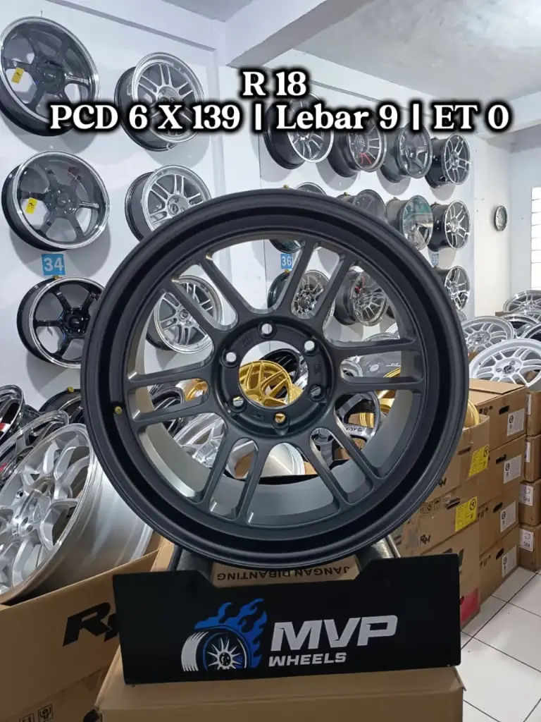 RPT R18 Gunmetal - PCD 6x139 - JF Luxury