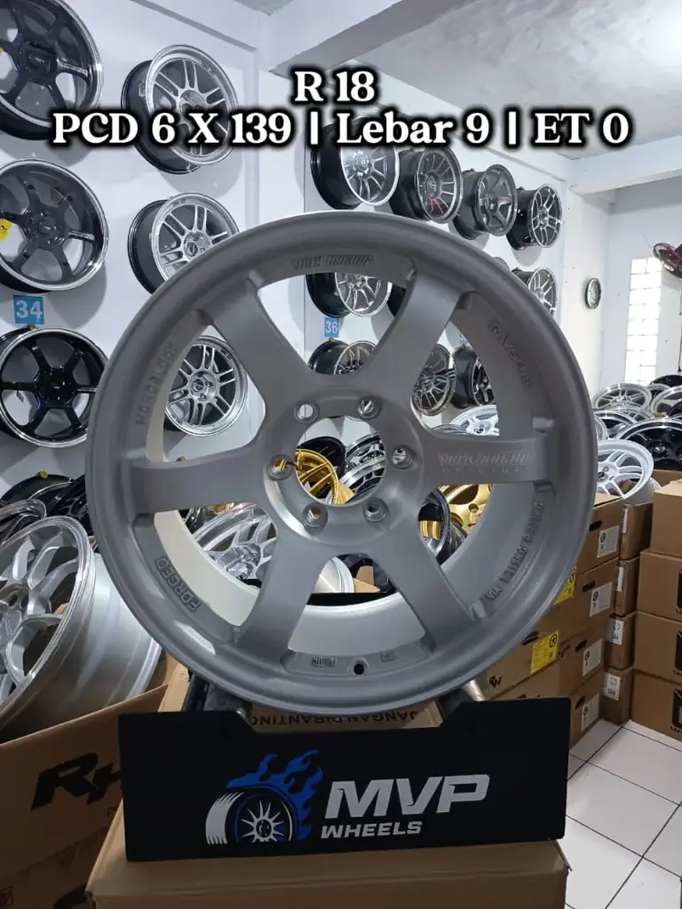 TE37 R18 Brush - PCD 6x139 - RH Performance