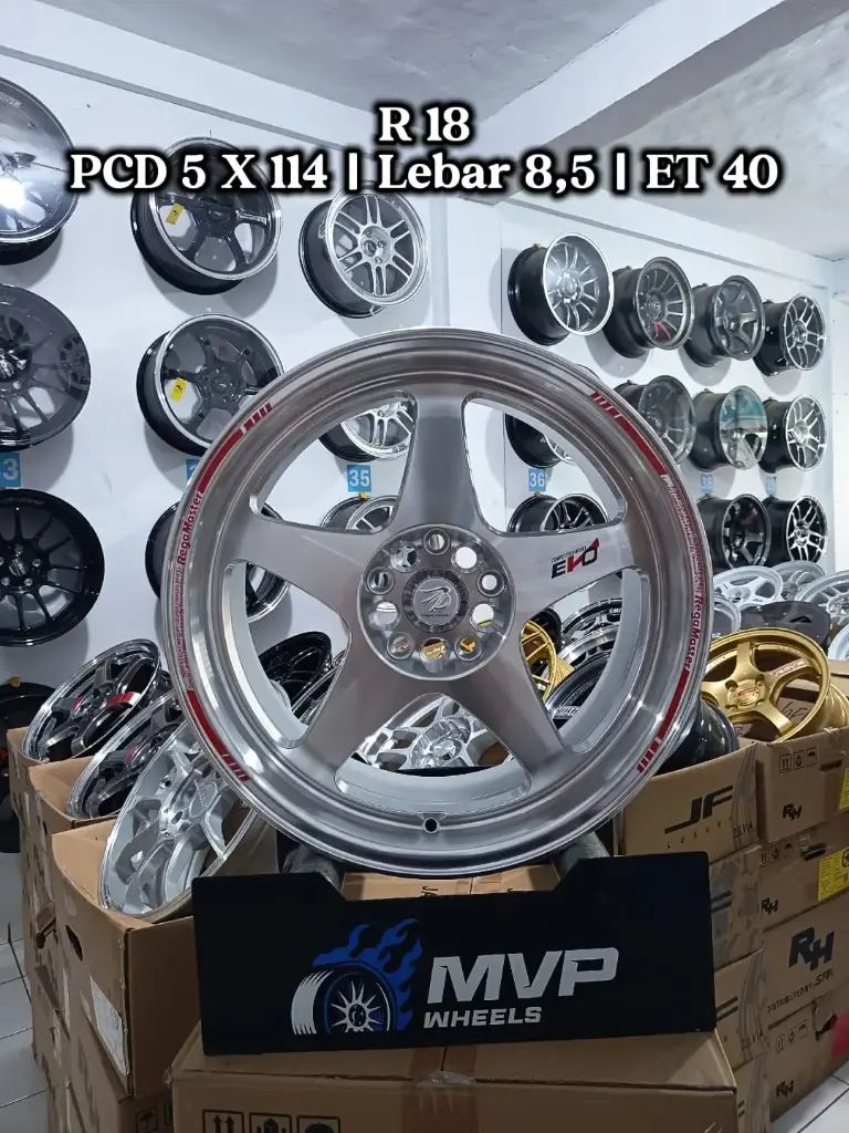 Evo Regamaster R18 Polish - PCD 5X114