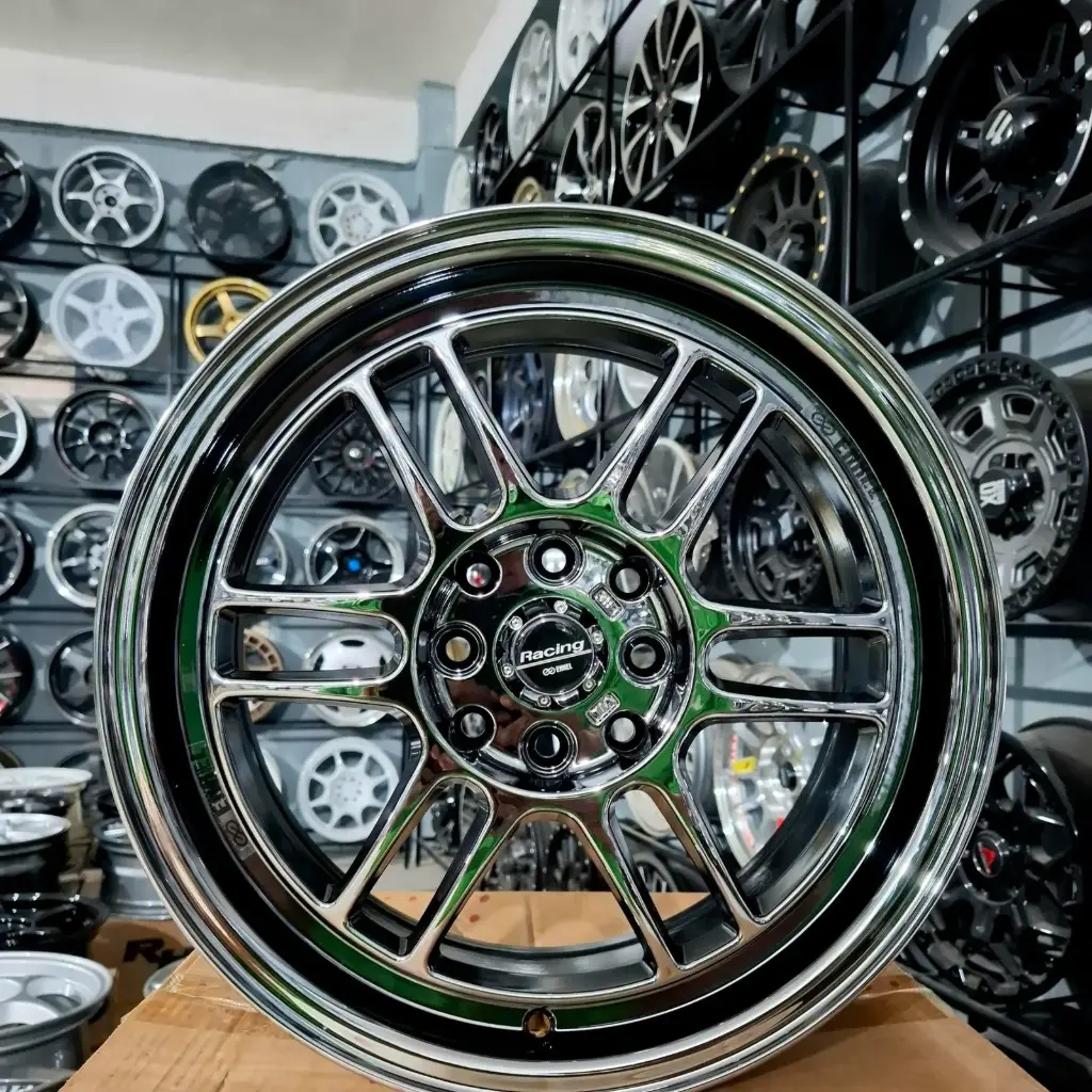 RPF R16 BLACK CHROME - PCD 4X100/114 - Black Chrome