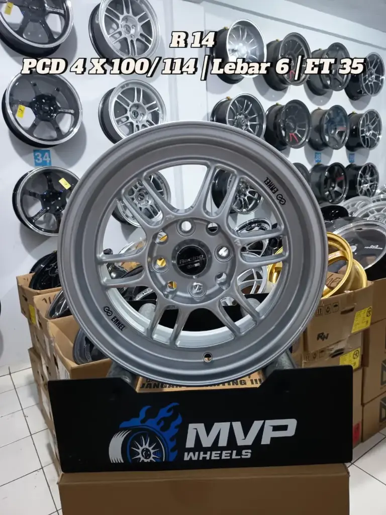RPF R14 Silver - Pcd 4x100/114 - JF Luxury