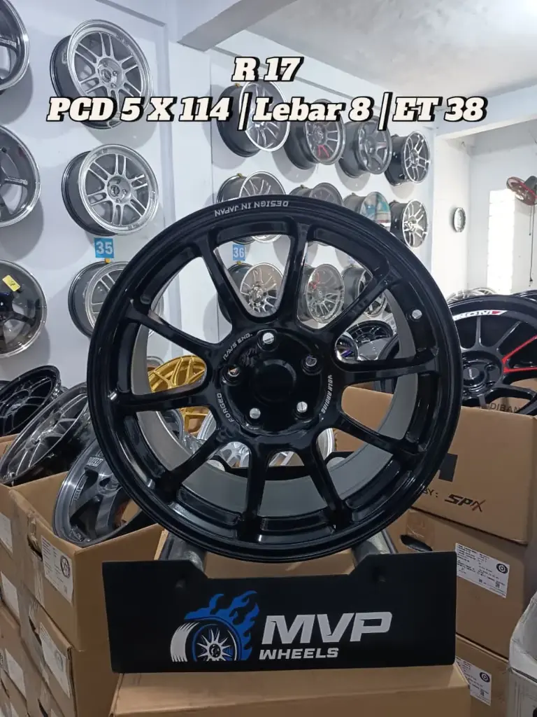 ZE40 R17 Black - Pcd 5x114 - JF Luxury