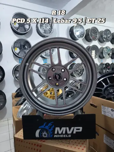 Rpf R18 Hyper Black - Pcd 5x114 - JF Luxury