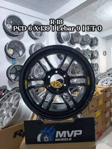 RPT R18 Black - PCD 6x139 - RH Performance
