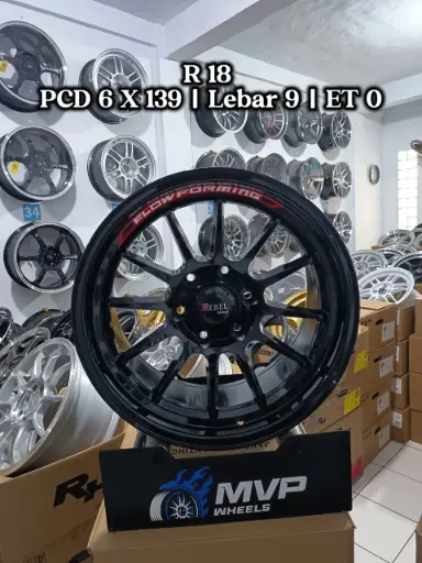 Venom R18 Black - PCD 6x139 - JF Luxury