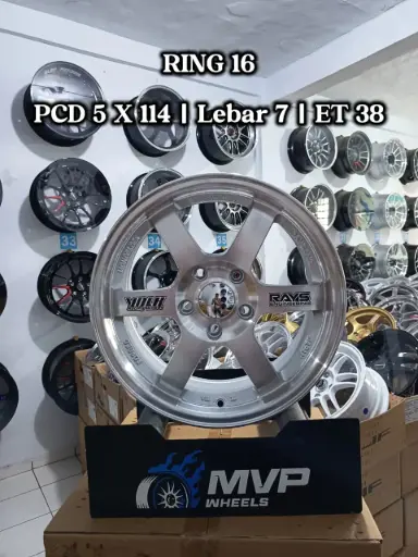 TE37 R16 Polish - PCD 5x114 - JF Luxury