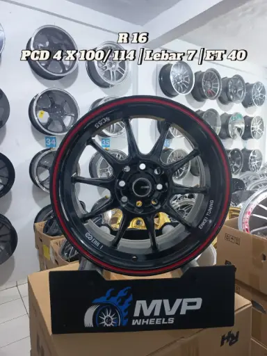 Enkei Tuning SC55 R16 Black - Pcd 4x100/114 - JF Luxury